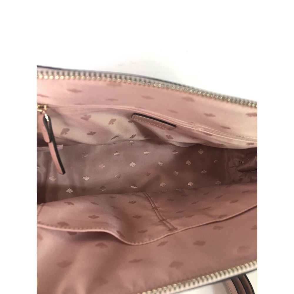 KATE SPADE PATTERSON DRIVE SMALL DOME SATCHEL CROSSBODY BAG PINK ROSYCHEEKS $359 - Picture 6 of 13